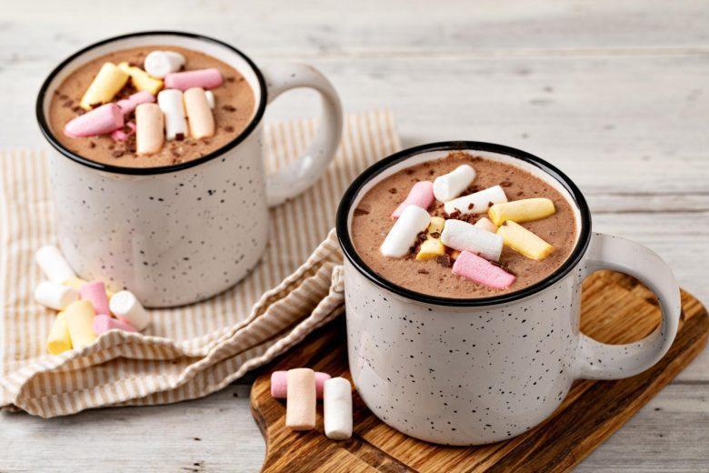 Chocolate quente gourmet