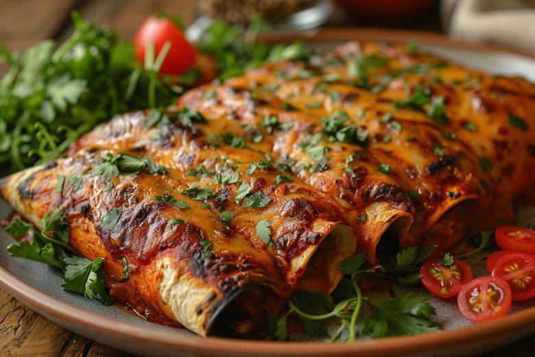 Enchilada de legumes