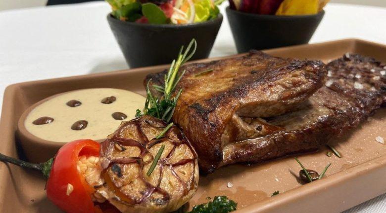 Fraldinha com molho de vinho