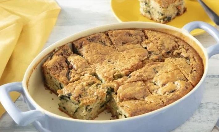 Torta de legumes de liquidificador
