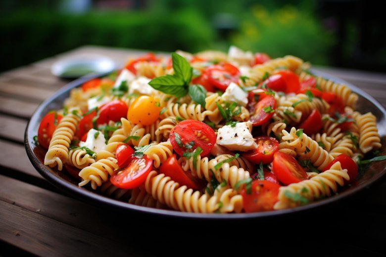 Macarrão caprese