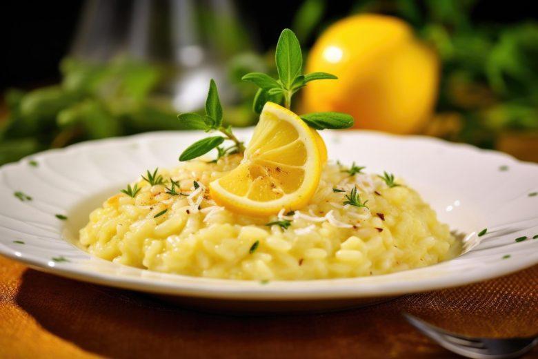 Risoto ao limão