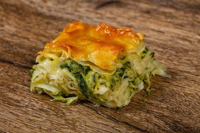 Lasanha de escarola
