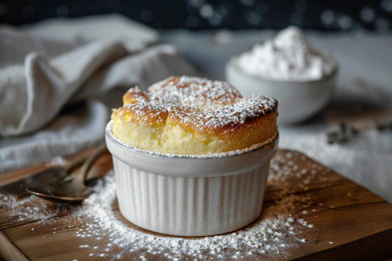 Souflê de queijo diet