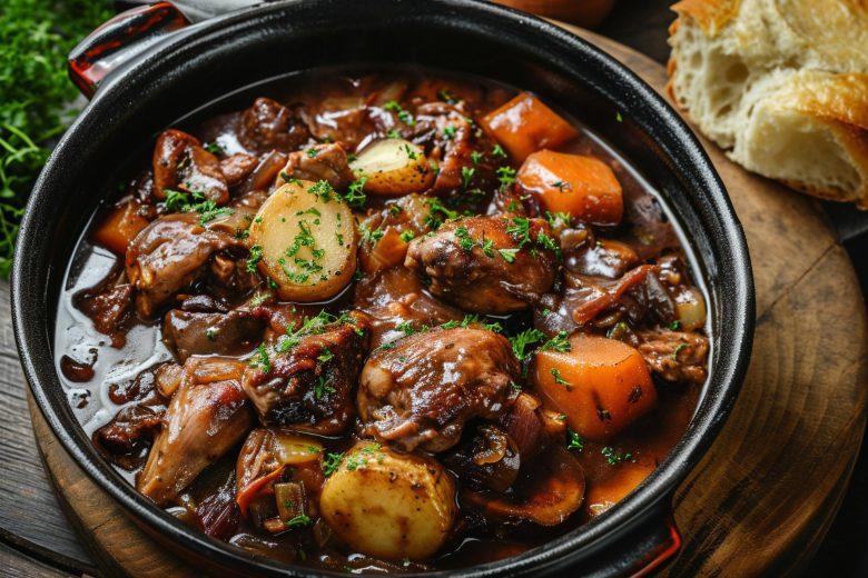 Frango com legumes e shiitake