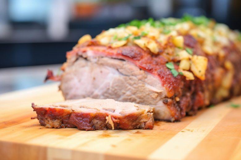 Pernil no champanhe
