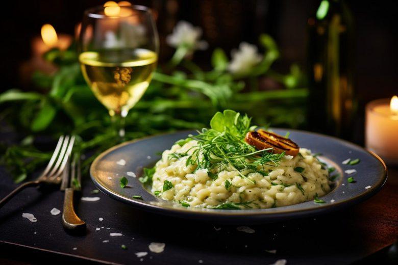 Risoto de ervas finas