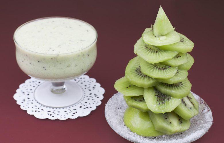 Kiwi com creme light