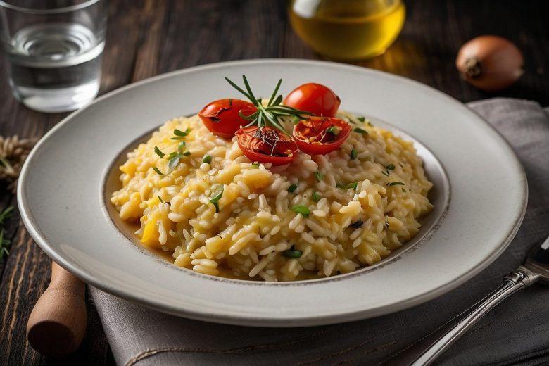Risoto de bacalhau cremoso