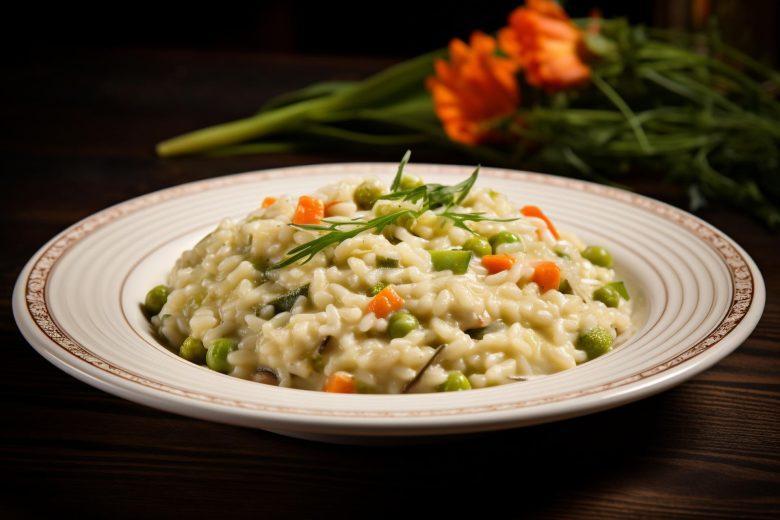 Risoto com legumes