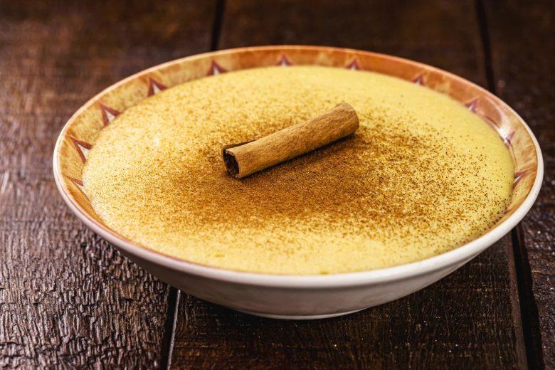 Curau especial da fazenda