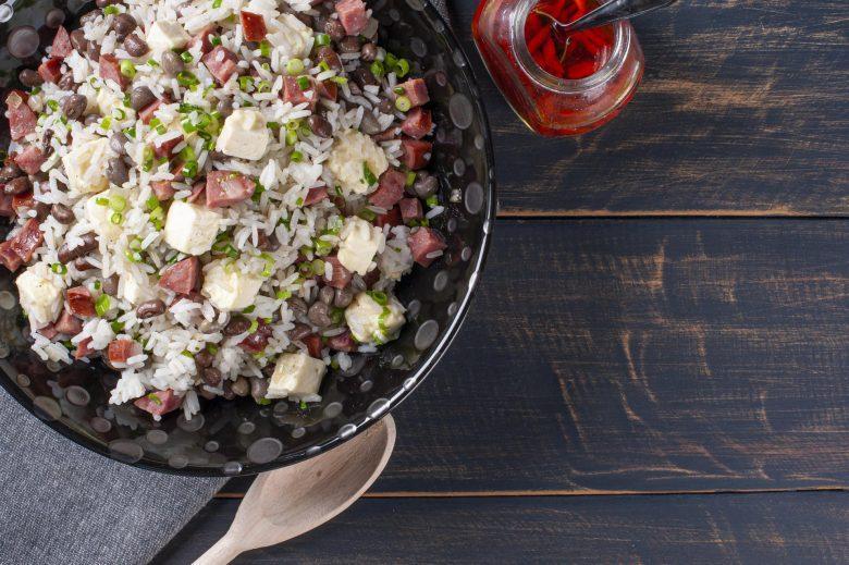 Arroz com feijão especial