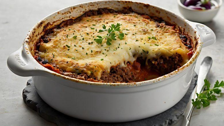 Escondidinho de milho e carne moída