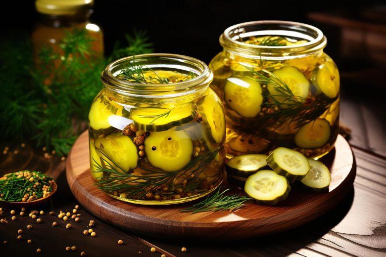 Conserva de picles agridoce