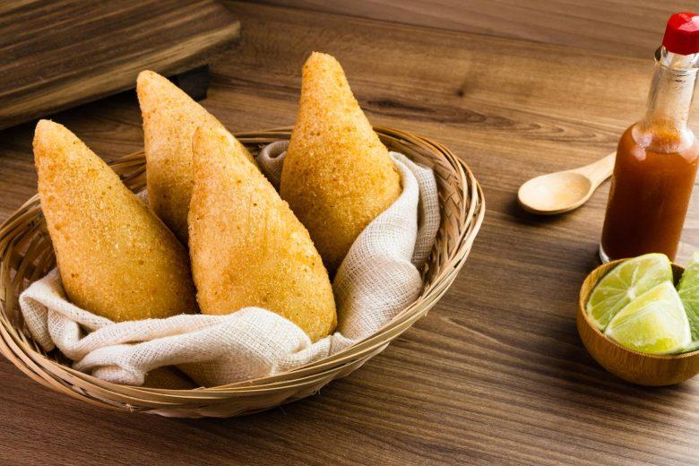 Coxinha misturada