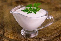 Creme de leite proteico