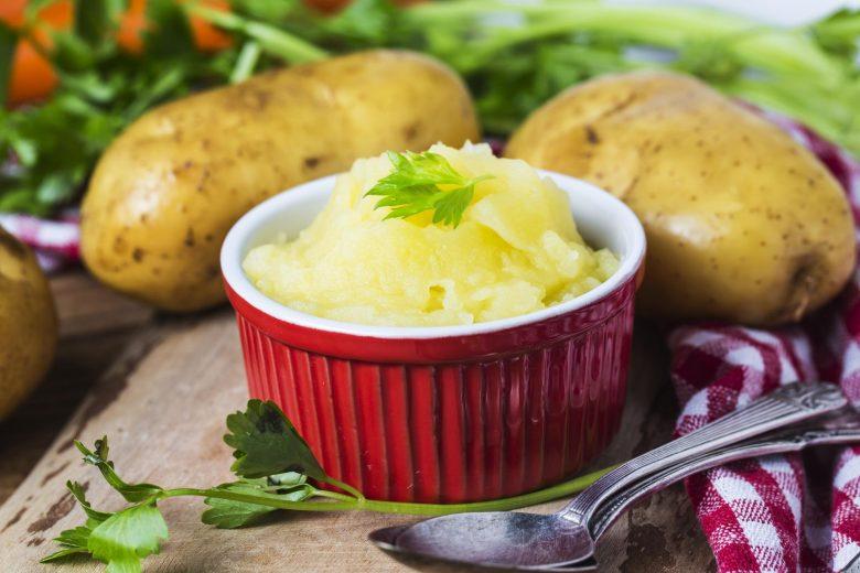 Purê de batata fitness