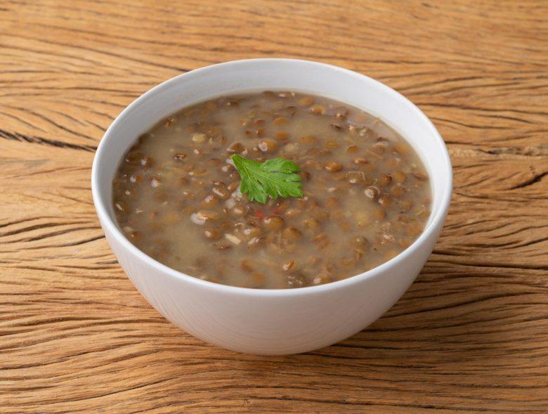 Sopa de lentilha light