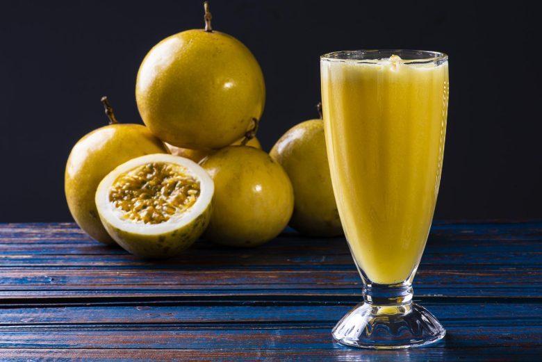 Suco funcional de maracujá