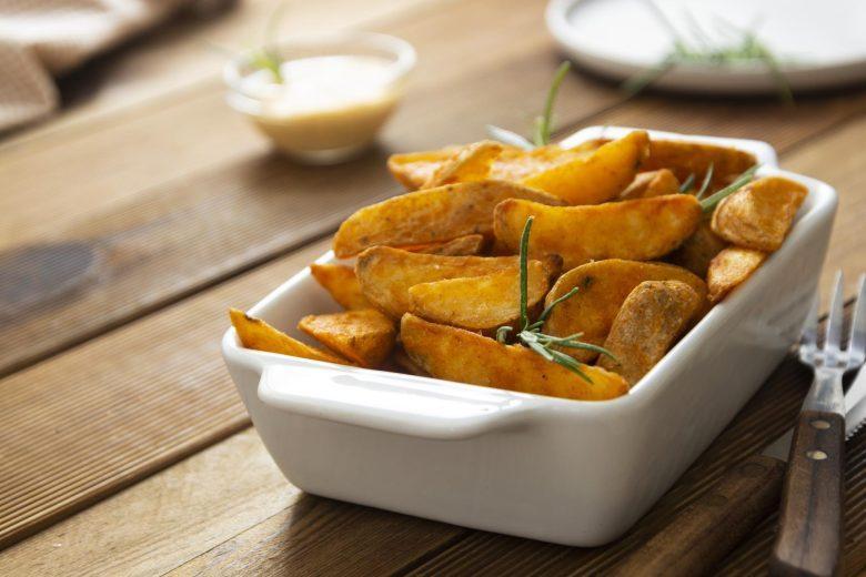 Batata doce grelhada com alecrim