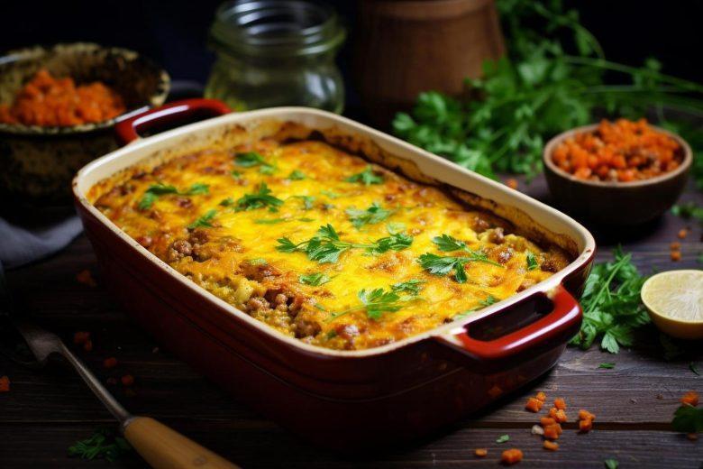 Torta purê de carne moída