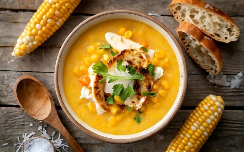 Caldo de milho termogênico