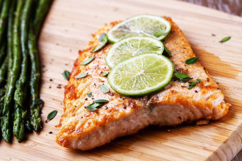 Salmão ao limão