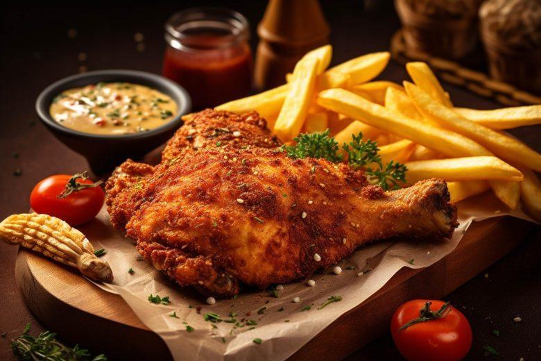 Filé de frango empanado integral