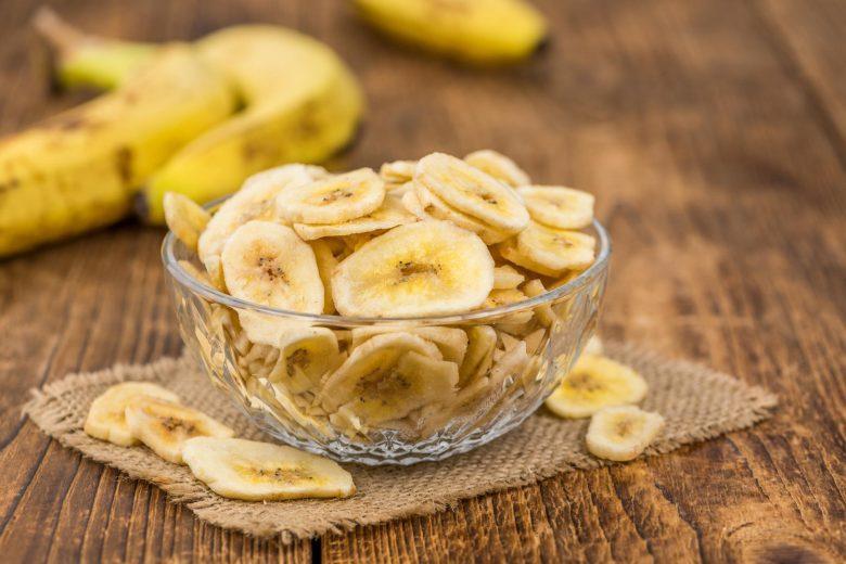 Chips de banana verde