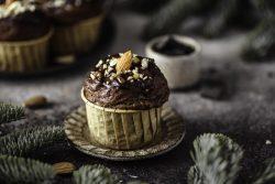 Muffin de chocolate cremoso