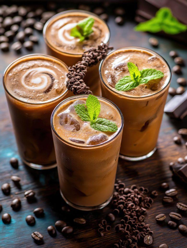 Shake mocha de banana