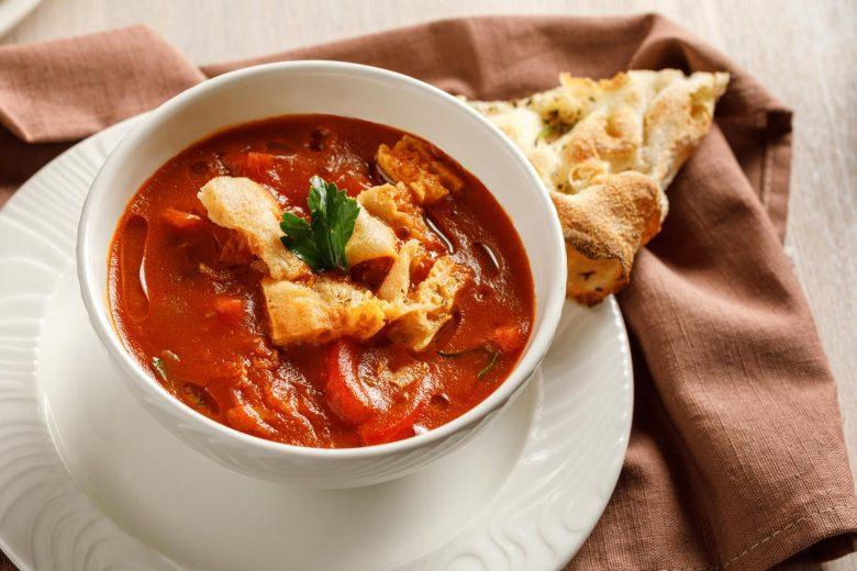 Sopa de tomate light