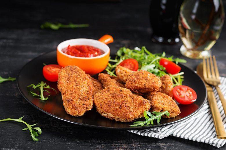 Nugget de milho e mandioca