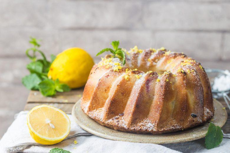 Bolo de limão siciliano