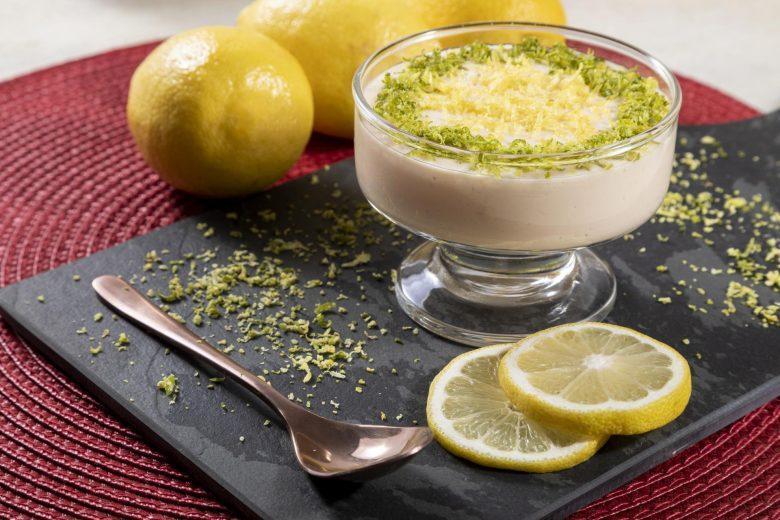 Mousse fácil de limão
