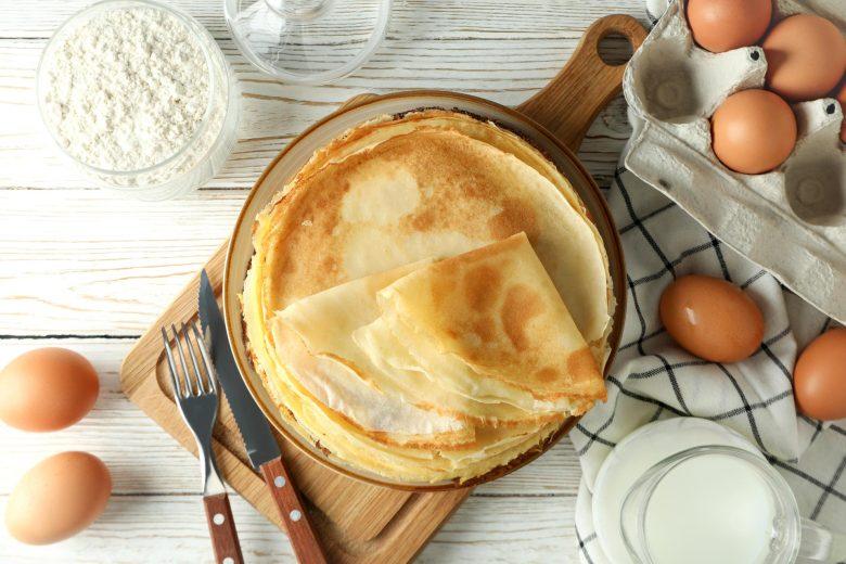 Massa de liquidificador para crepe