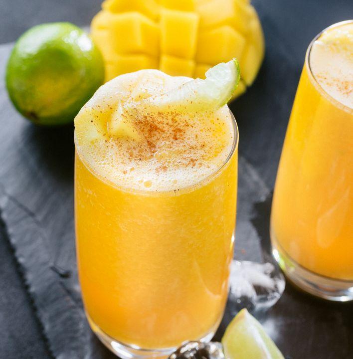 Suco de manga e limão