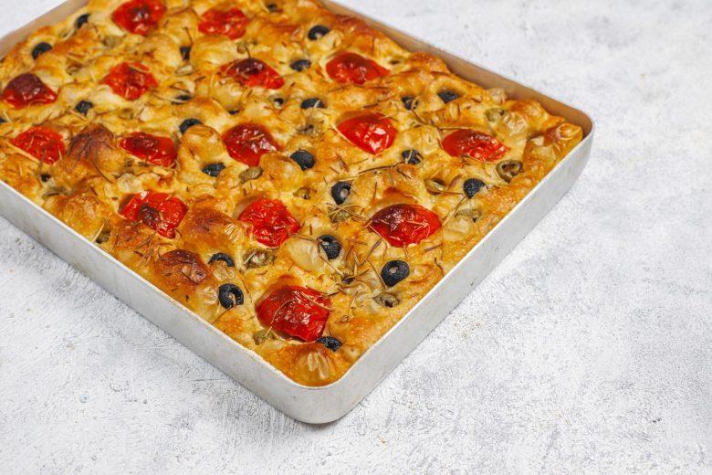 Focaccia à pizzaiola