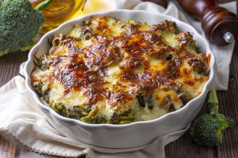 Gratinado de brócolis