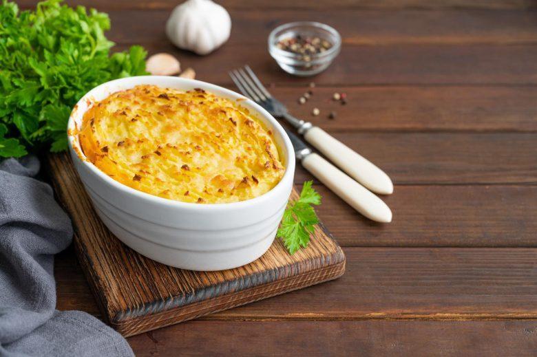 Escondidinho de costela com batata