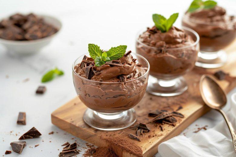 Creme mousse de chocolate