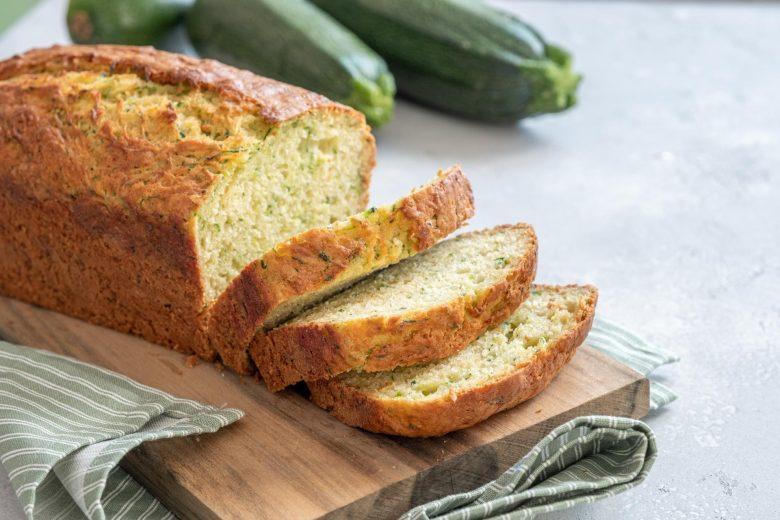Pão de abobrinha e limão