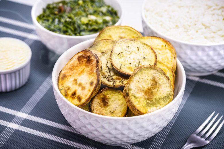 Batata doce frita na AirFryer