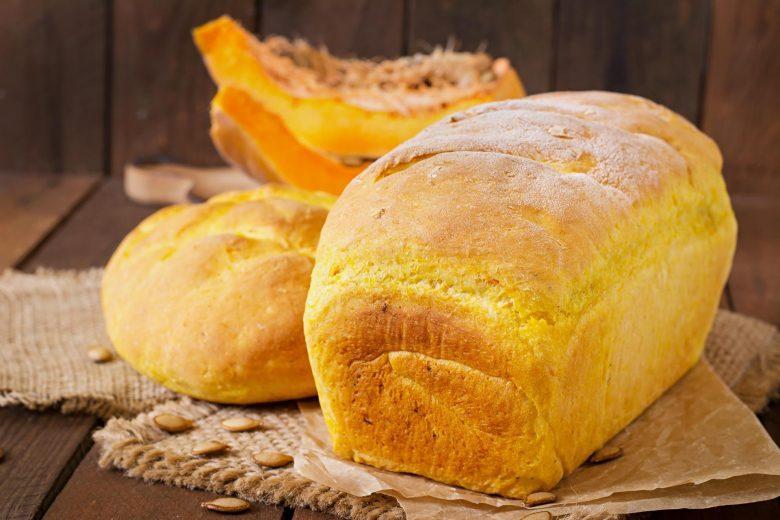 Pão de abóbora integral