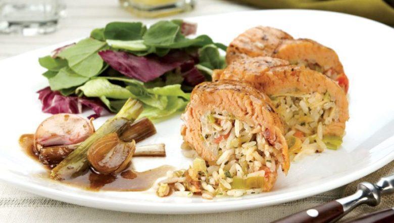 Involtini de salmão mais vita