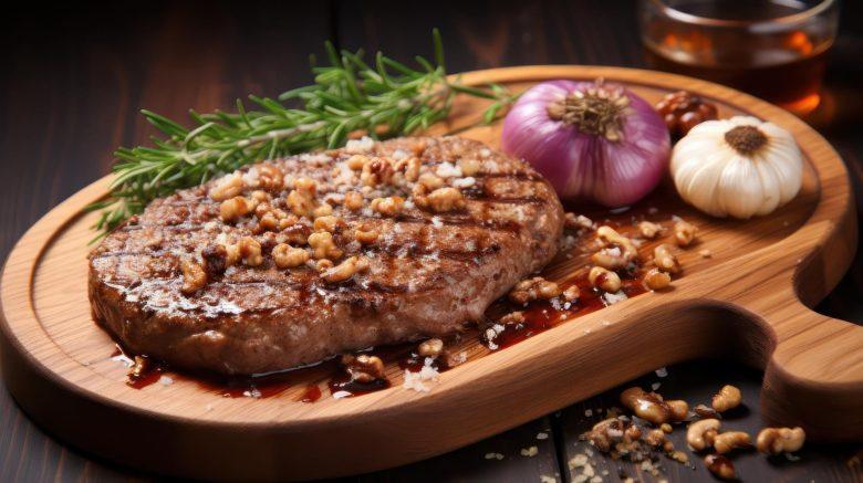 Bife ao alho e óleo
