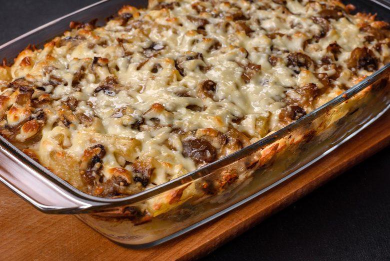 Carne moída gratinada