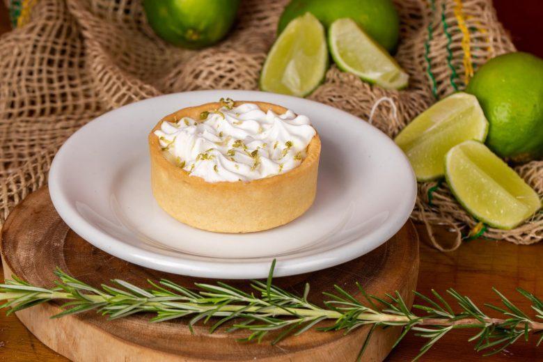 Mini torta de limão siciliano