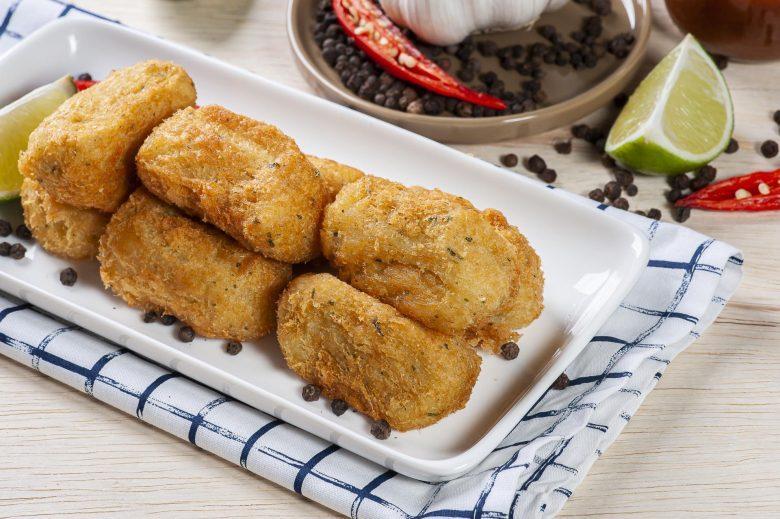 Bolinho de bacalhau prático