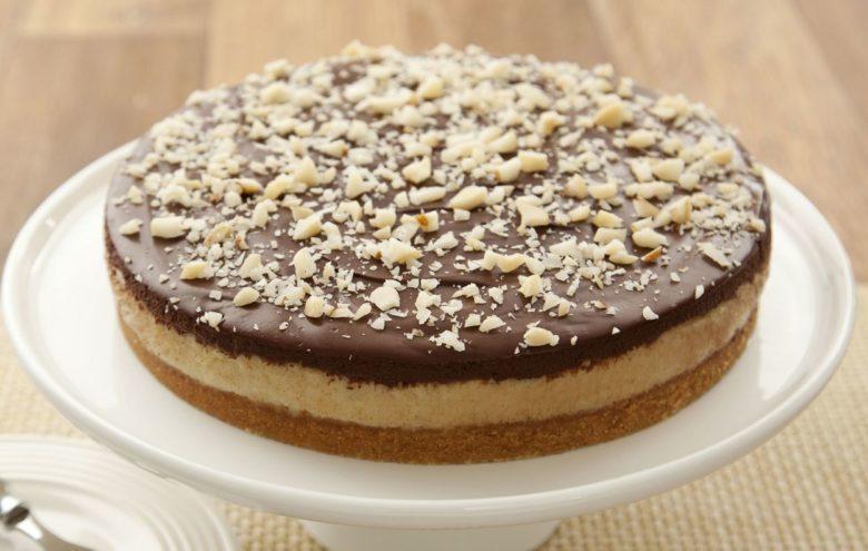 Torta brigadeiro de banana